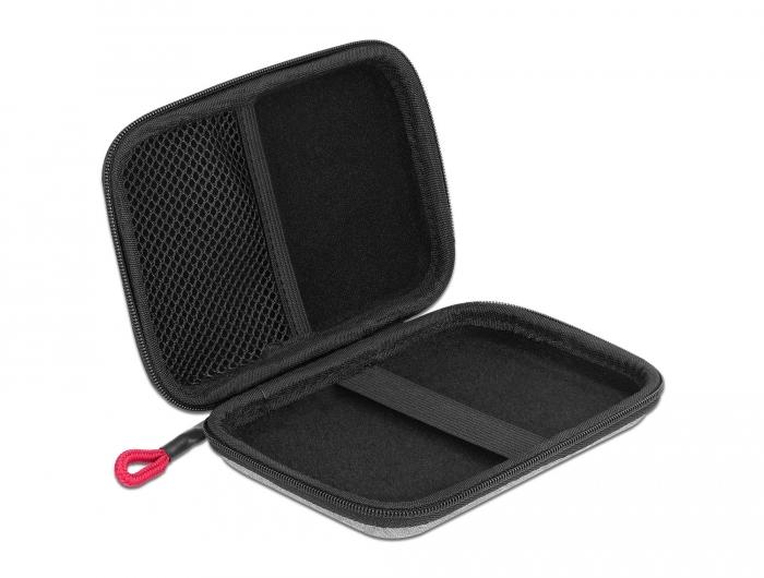 Delock Schutztasche für 2,5″ SSDs, externe Gehäuse oder Festplatten bi - Delock