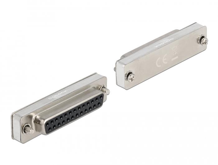 Delock RS-232/422/485 Loopback-Adapter mit DB25-Anschluss - Delock