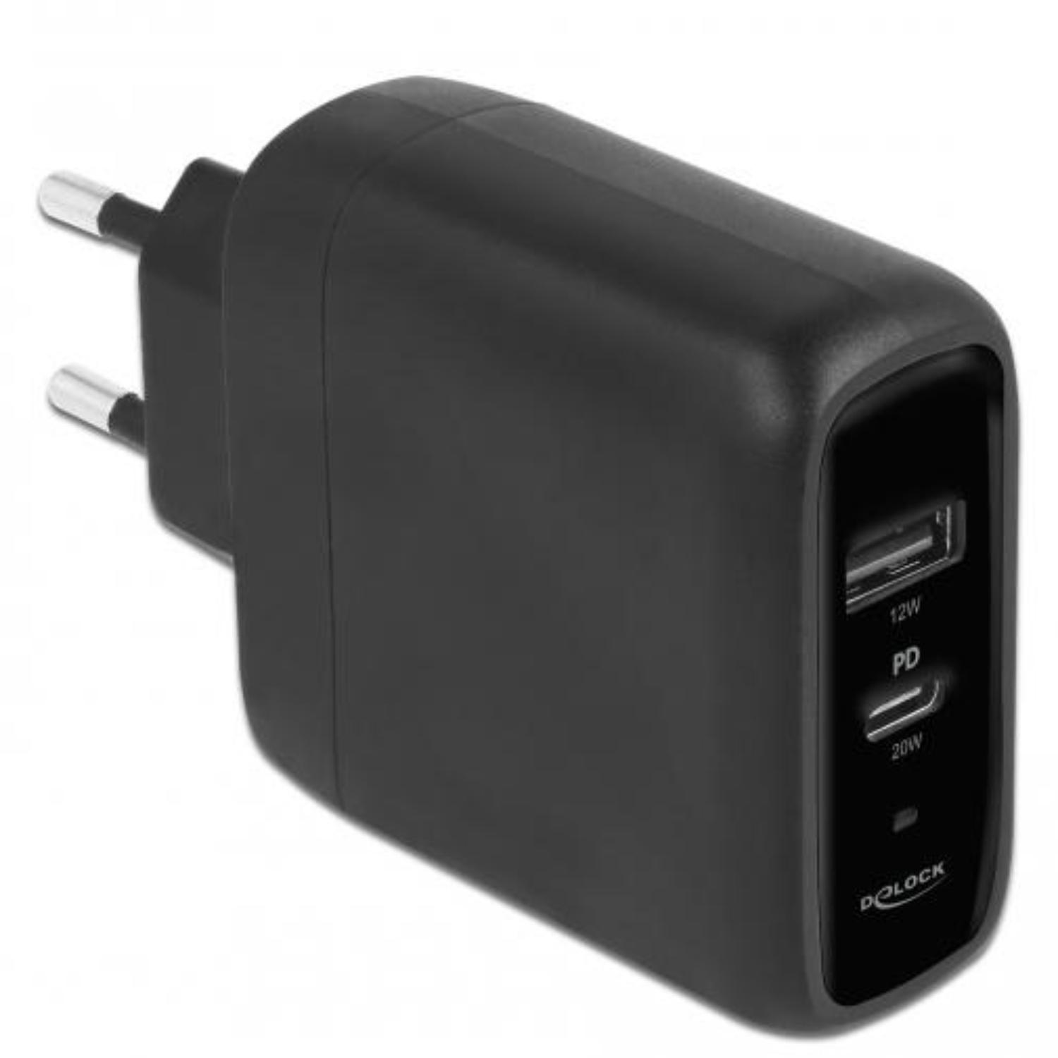 Delock USB-Lader USB Type-C™ PD 3.0 & USB Type-A. - Delock