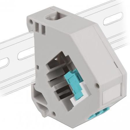 DIN-Schienen-Adapter mit Keystone-Modul - Delock