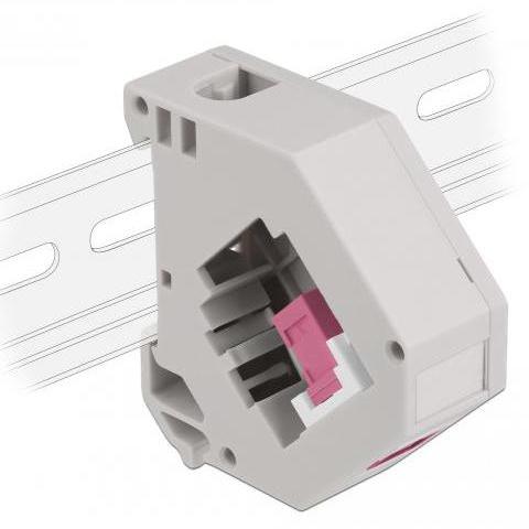 DIN-Schienen-Adapter mit Keystone-Modul - Delock
