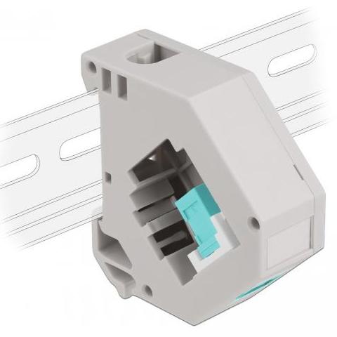 DIN-Schienen-Adapter mit Keystone-Modul - Delock