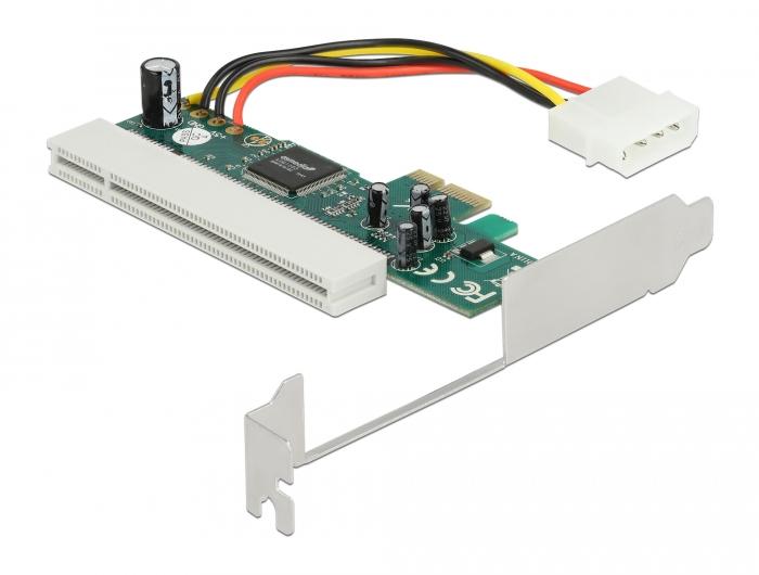 Delock Riser Karte PCI Express x1 zu 1 x PCI 32 Bit 5 V Steckplatz