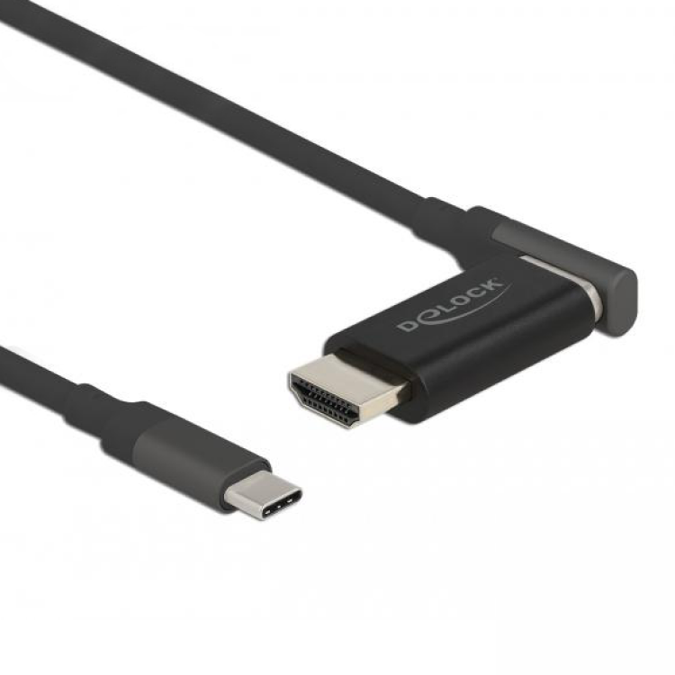 Delock USB Typ-C™ zu HDMI Adapter Kabel 4K 60 Hz magnetisch 1.20 m