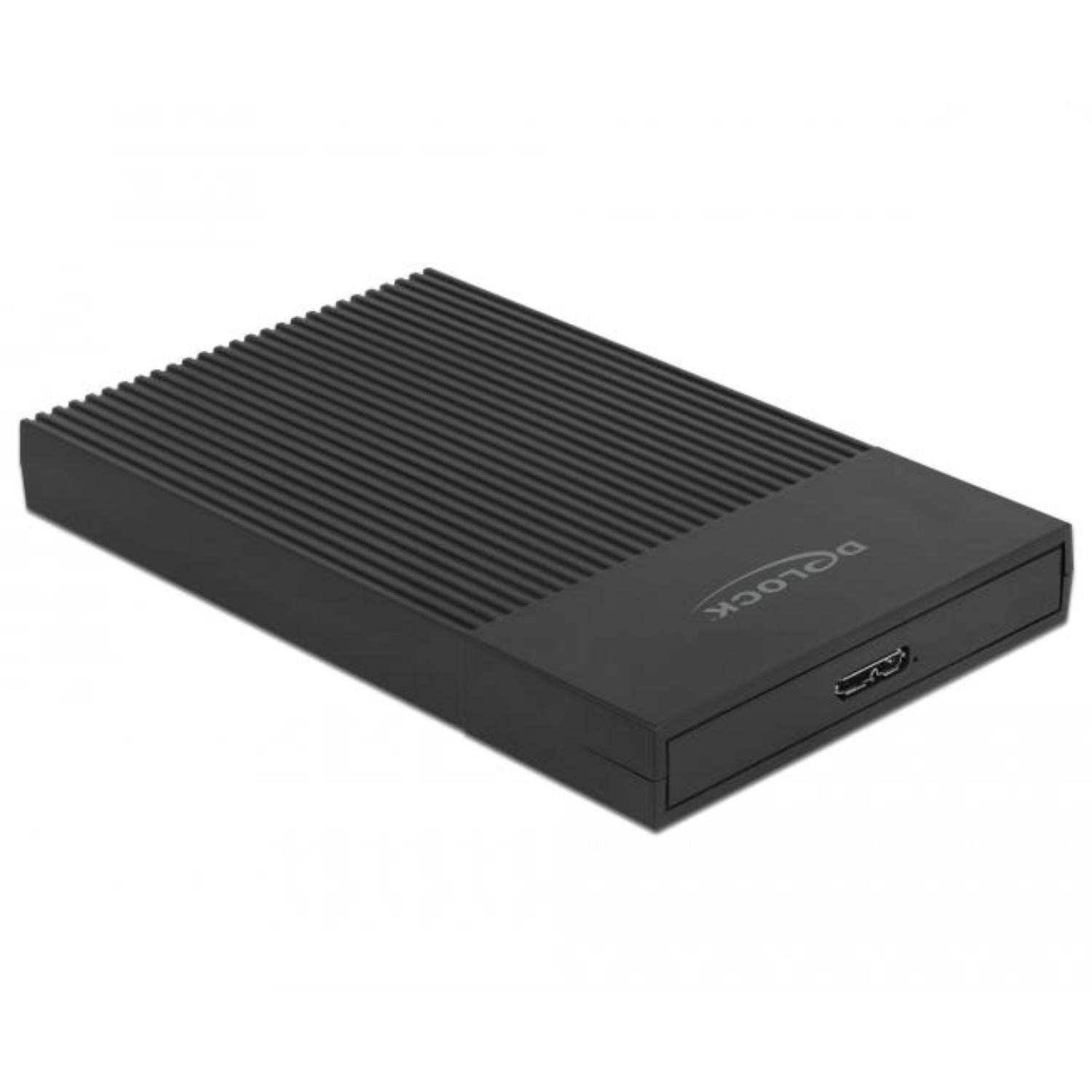 Delock externes Gehäuse für 2,5″ SATA HDD/SSD mit SuperSpeed USB-Typ - Delock