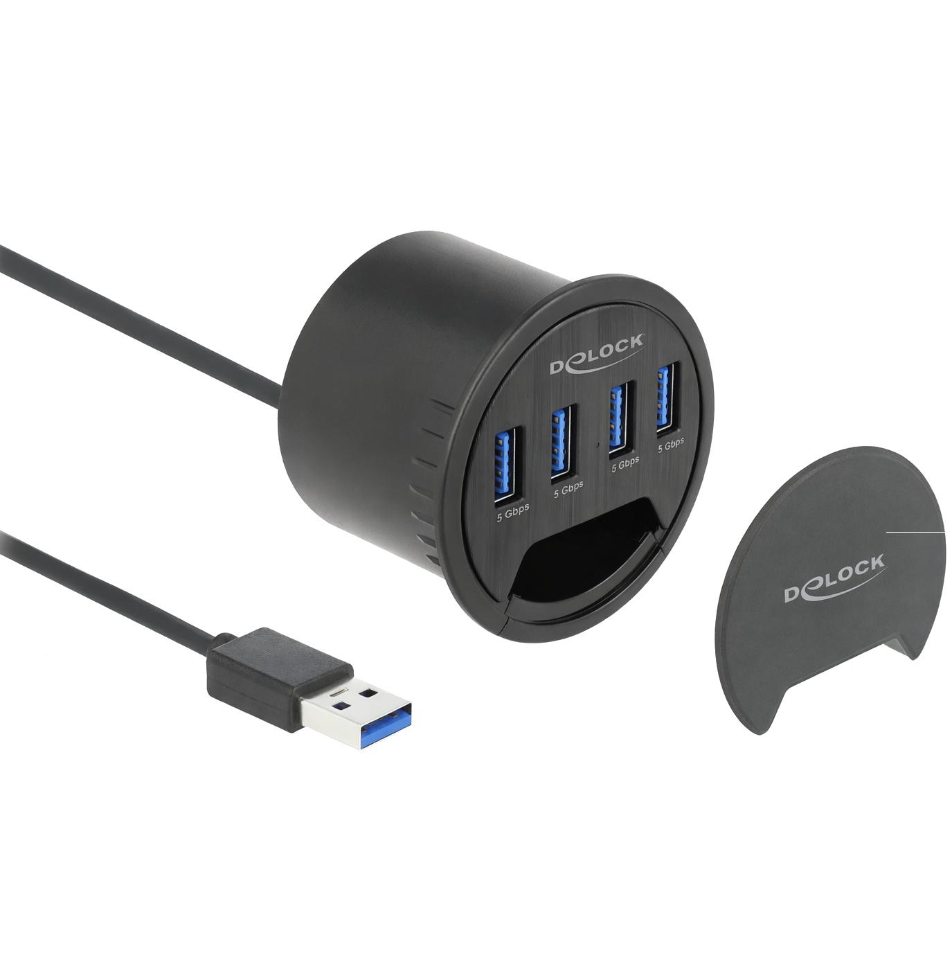 USB A Hub - 4 Ports - Delock