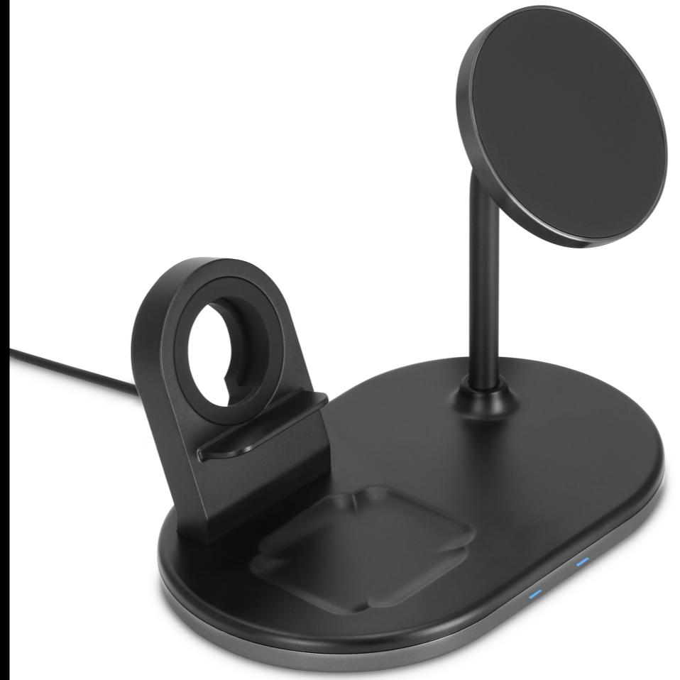 3in1 drahtlose Ladestation MagCharge Multi, für iPhone, AirPods und Watch