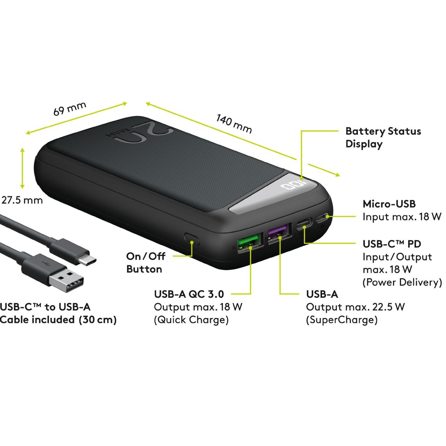 5V 3A Micro USB Adaptateur secteur DC mur d'alimentation Chargeur