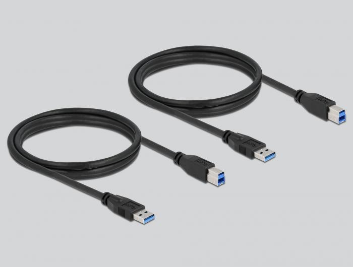 Delock USB 3.0 Umschalter für 2 PC auf 1 Gerät - Delock
