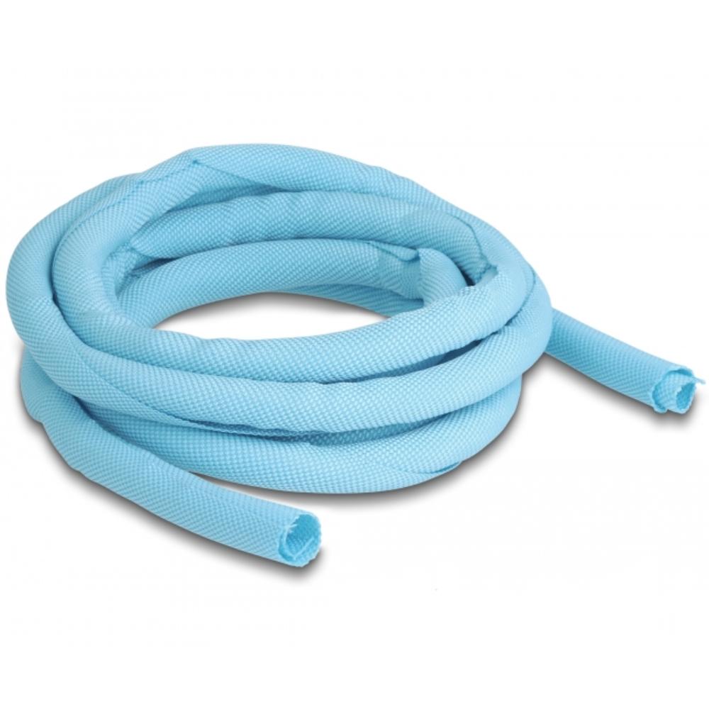 Delock Gewebeschlauch selbstschließend hitzebeständig 2 m x 10 mm blau - Delock