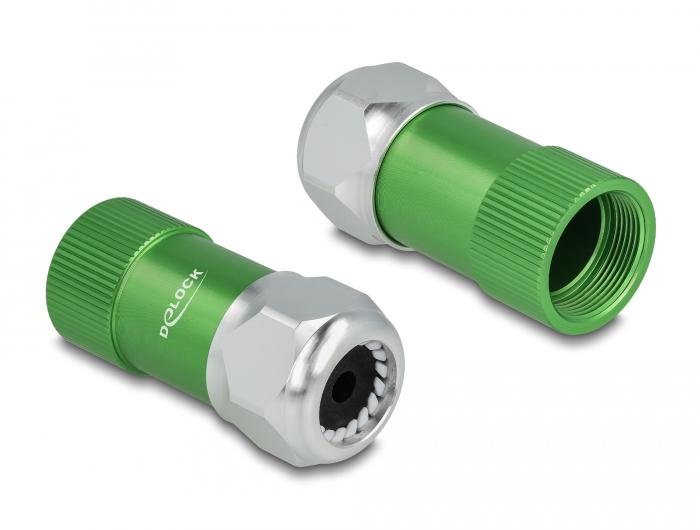 Delock Kabelverschraubung 6,4 mm mit Zugentlastung und Knickschutz, staubdicht - Delock