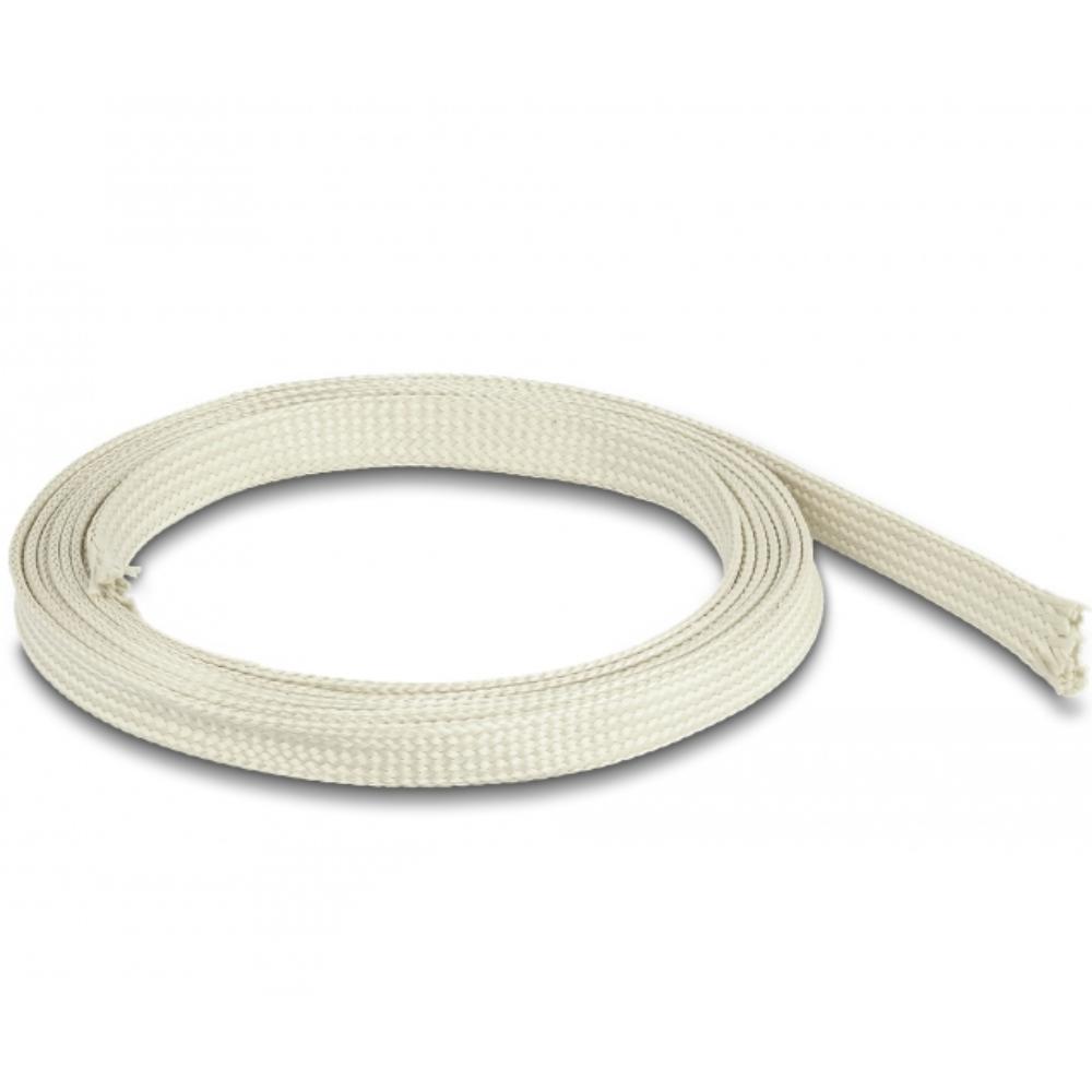 Delock Nomex Schlauch, 2 m, 10 mm, weiß. - Delock