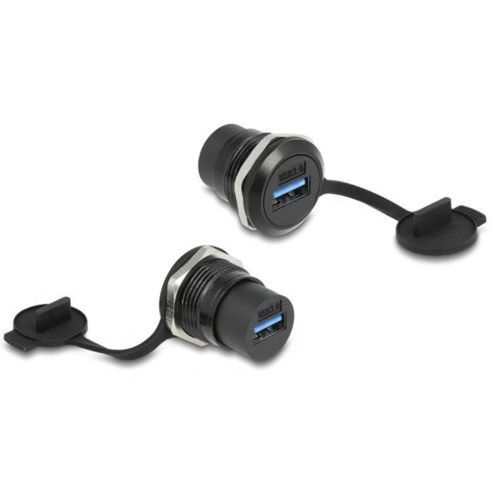 USB A Einbaukupplung - Delock