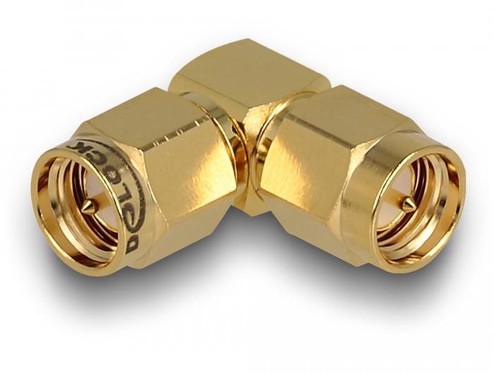 SMA-Stecker auf SMA-Stecker 90-Grad-Winkeladapter 50 Ohm