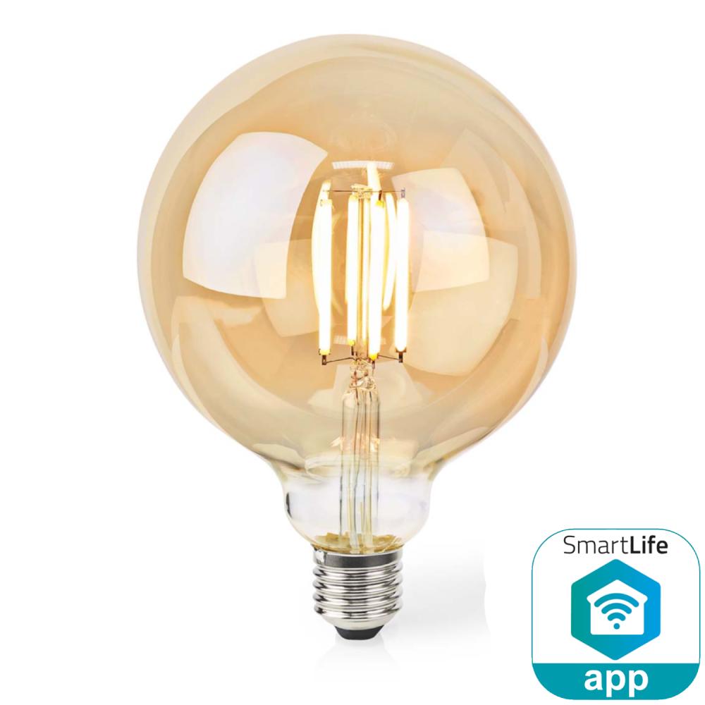 SmartLife LED-Glühlampe Wi-Fi E27 806 lm 7 W Warmweiß 1800