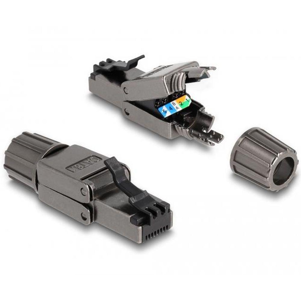 Cat 8.1 Stecker - RJ45 Male rechtwinklig
