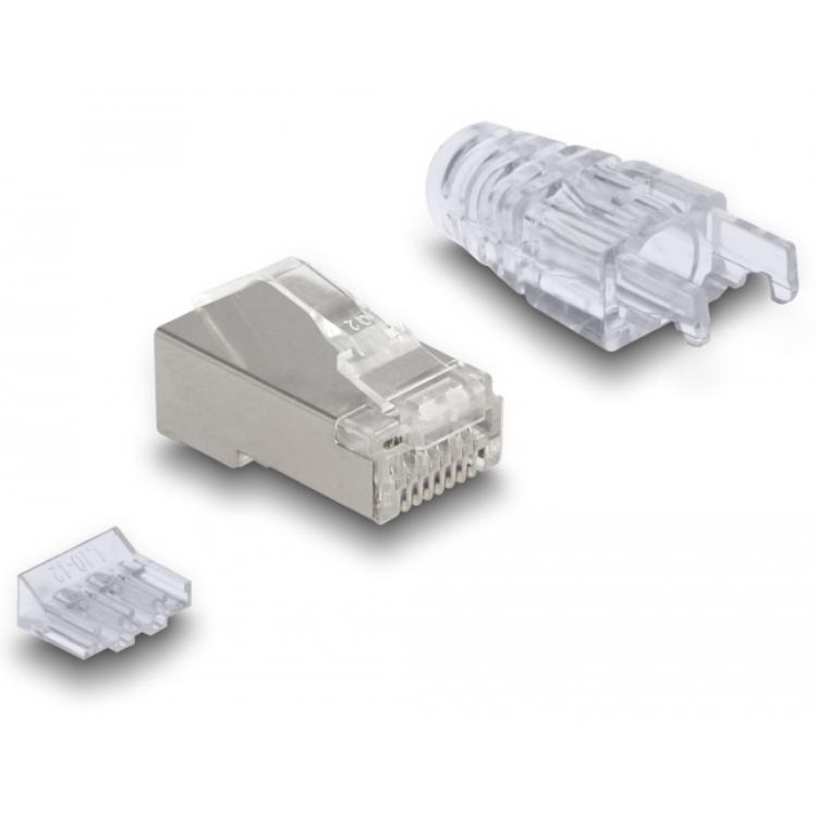 Cat 6 Stecker - 150 Stück - Flexible und feste Ader