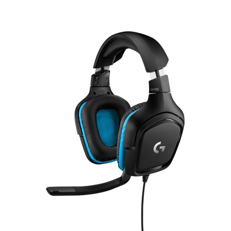 G432 7.1 Surround Sound Kabelgebundenes Gaming-Headset - Logitech