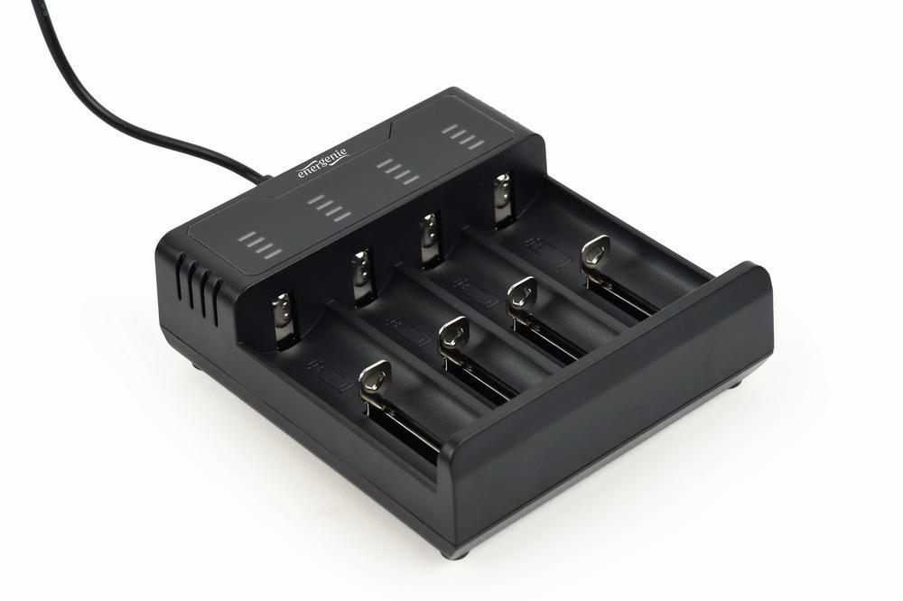 Ni-MH + Li-ion Akku-Schnellladegerät, schwarz - Energenie