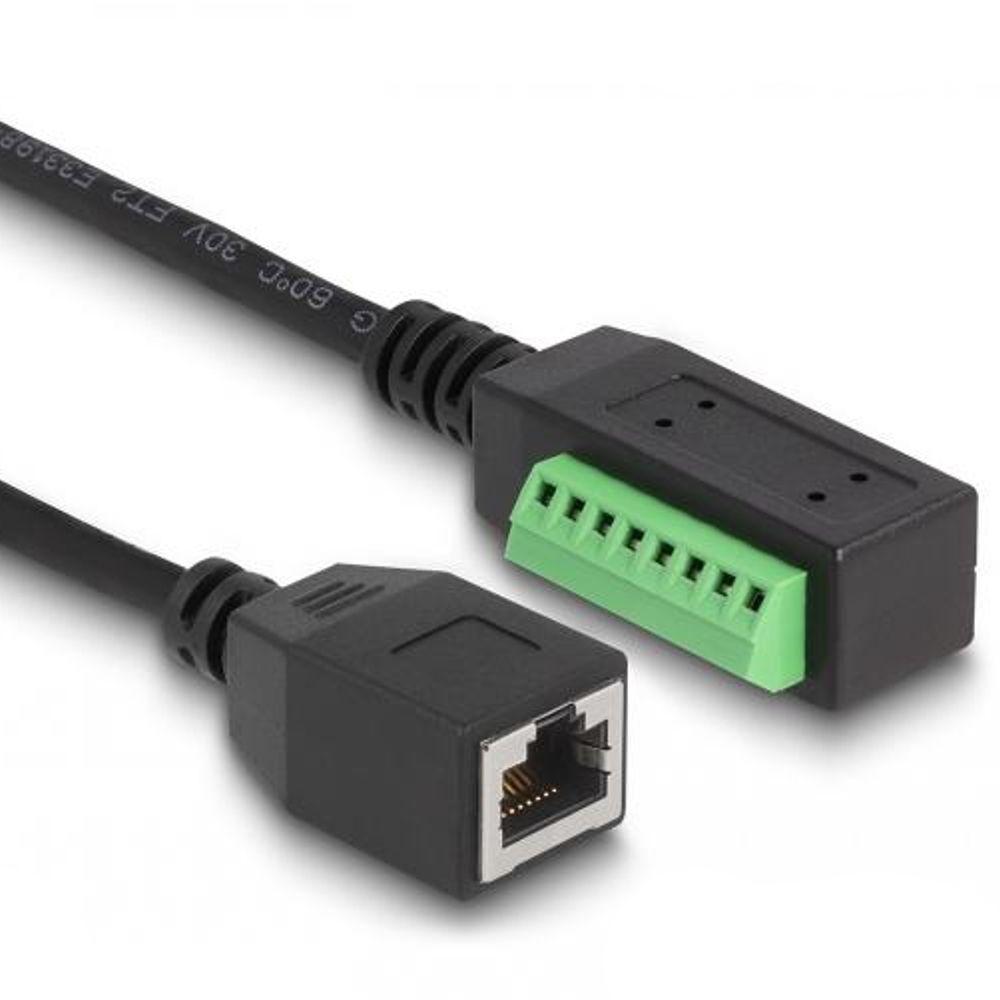 Adapter RJ45 auf Klemmleiste - Delock