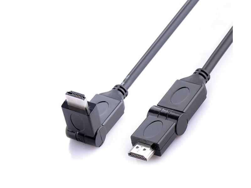 Reekin HDMI Kabel - 2,0 Meter - FULL HD 270 (High Speed mit Ethernet) - Reekin