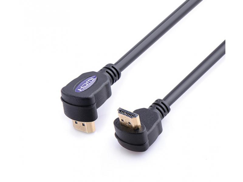 Reekin HDMI Kabel - 3,0 Meter - FULL HD 2x 90 (High Speed mit Ethernet) - Reekin