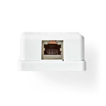 Netzwerk-Wallbox Aufputzmontage 1 Port(s) STP CAT6 Gerade Buchse Gold - Nedis