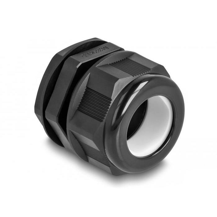 Delock EX Kabelverschraubung M32 schwarz 2 Stück - Delock