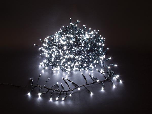 Spinlight LED - 24 m - 2040 weiße Lampen - schwarzes Kabel - Modulator - 31V - Light Creations