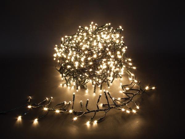 Spinlight LED - 24 m - 2040 warmweiße LEDs - schwarzes Kabel - Modulator - 31V - Light Creations