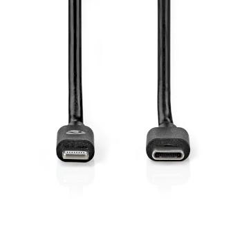 Lightning Kabel USB 2.0 Apple Lightning 8-Pins USB-C™ Stecker 480 - Nedis