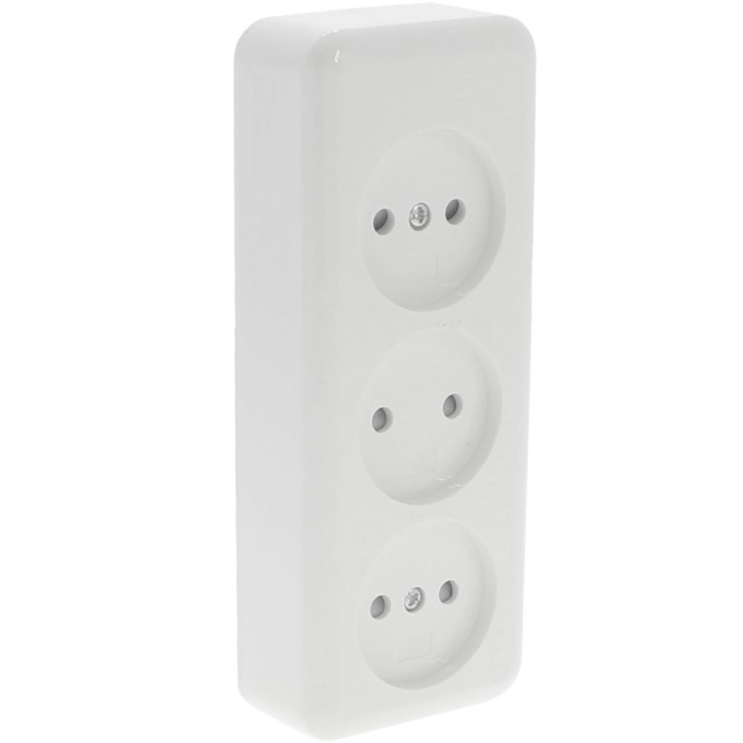 Aufputzdose - 3fach - Q-LINK