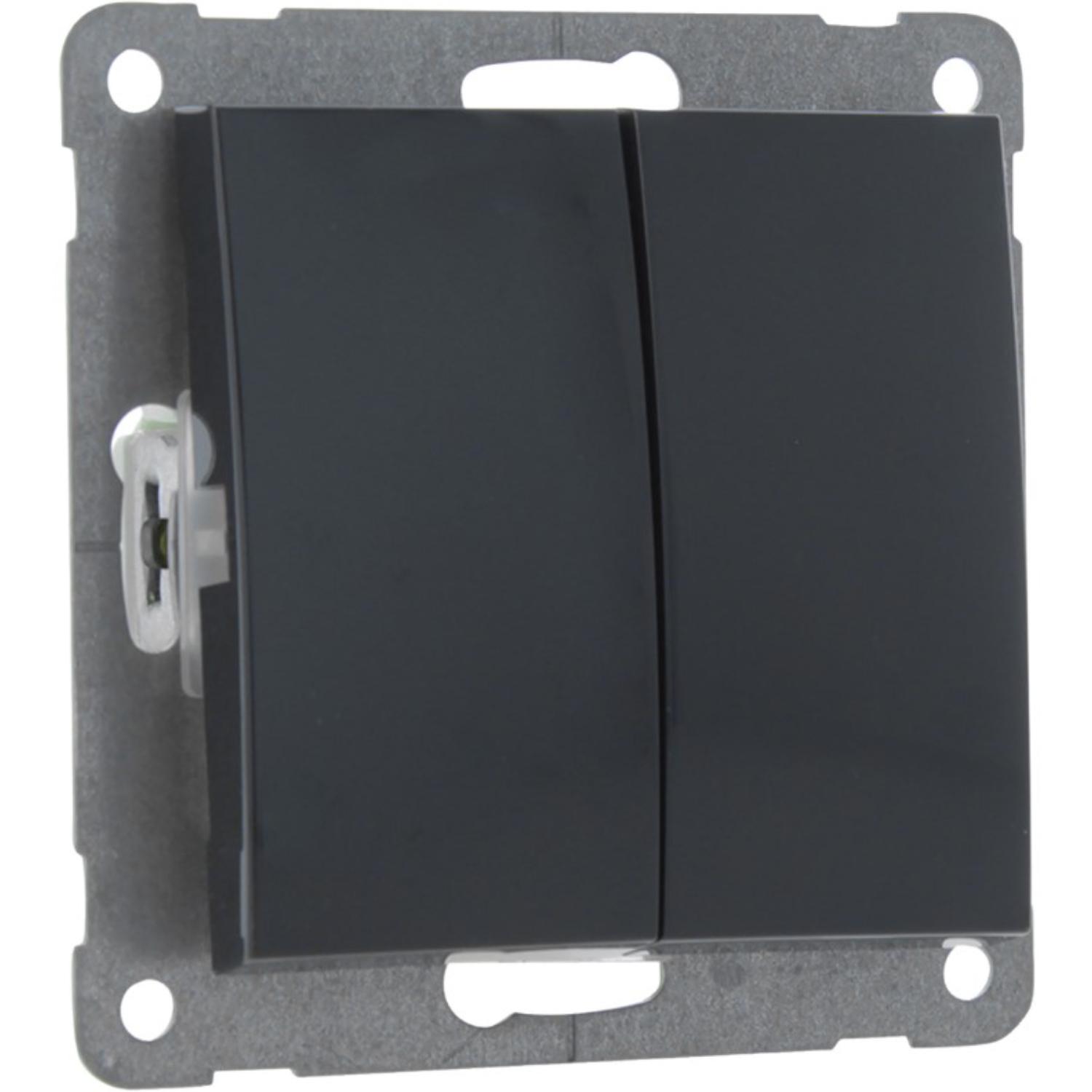 Lichtschalter - 2fach - Q-LINK