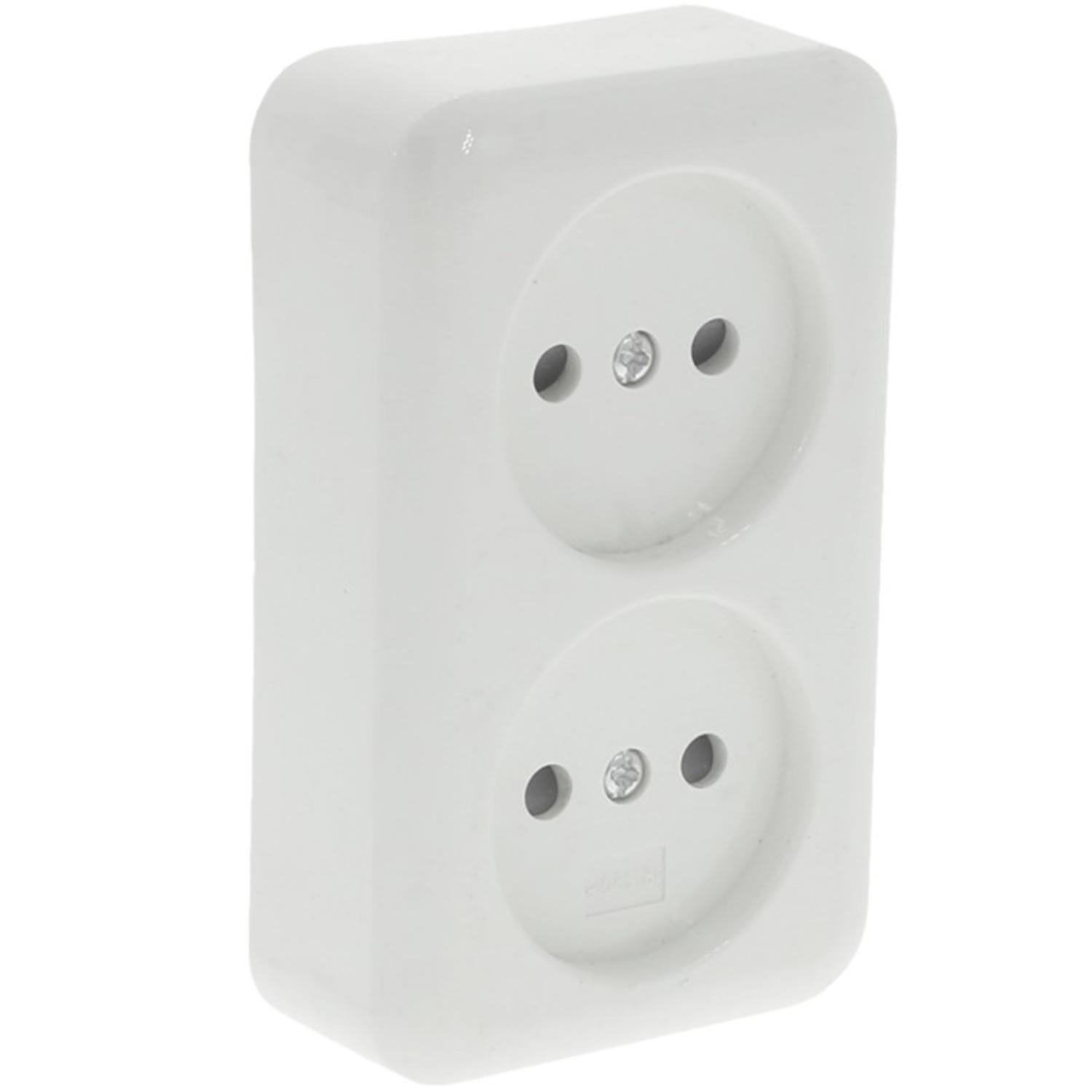 Steckdose - 2fach - Q-LINK