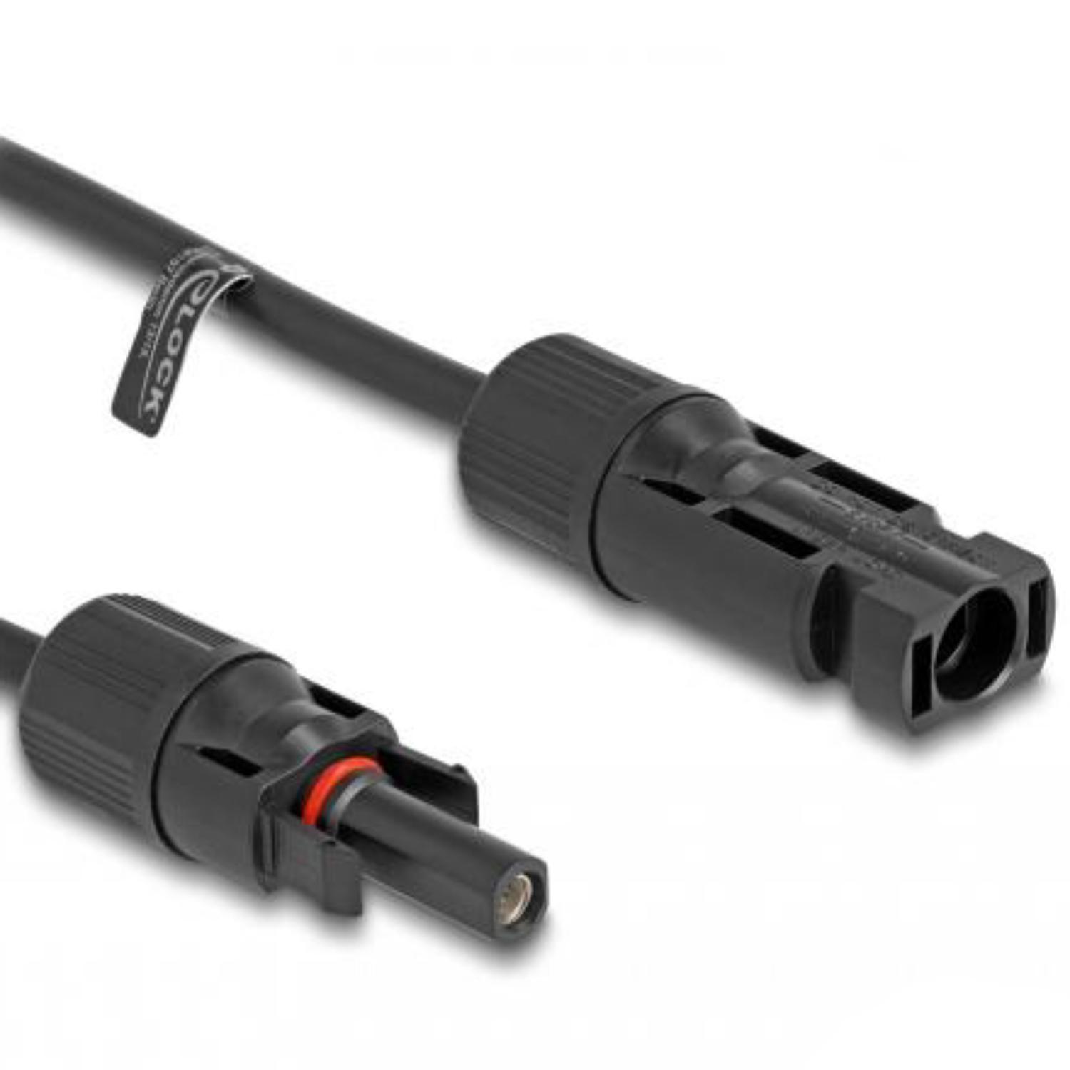 Delock MC4 auf Bus Kabel 3 m schwarz