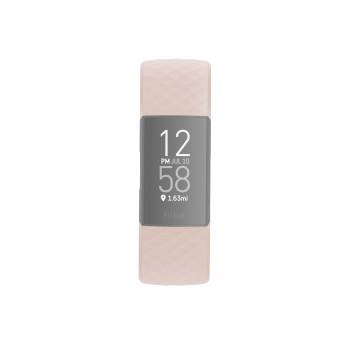 Armband für Fitbit Charge 3/4, Ersatz-Armband, universell, ros - Hama