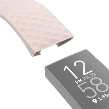 Armband für Fitbit Charge 3/4, Ersatz-Armband, universell, ros - Hama
