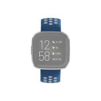 Sportarmband für Fitbit Versa 2/Versa (Lite), atmungsaktives Armband, bl. - Hama