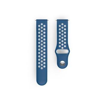 Sportarmband für Fitbit Versa 2/Versa (Lite), atmungsaktives Armband, bl. - Hama