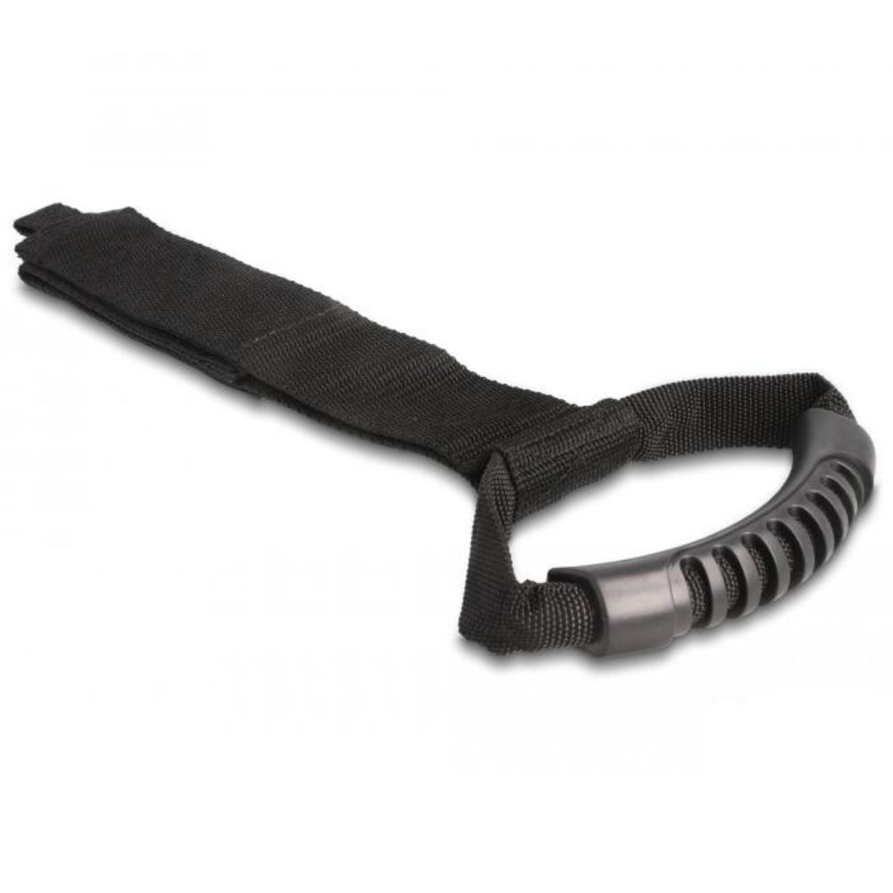 Delock Tragegurt mit Klettverschluss L 560 x B 50 mm schwarz 2 Stück - Delock