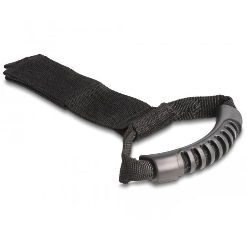 Delock Tragegurt mit Klettverschluss L 435 x B 50 mm schwarz 2 Stück - Delock
