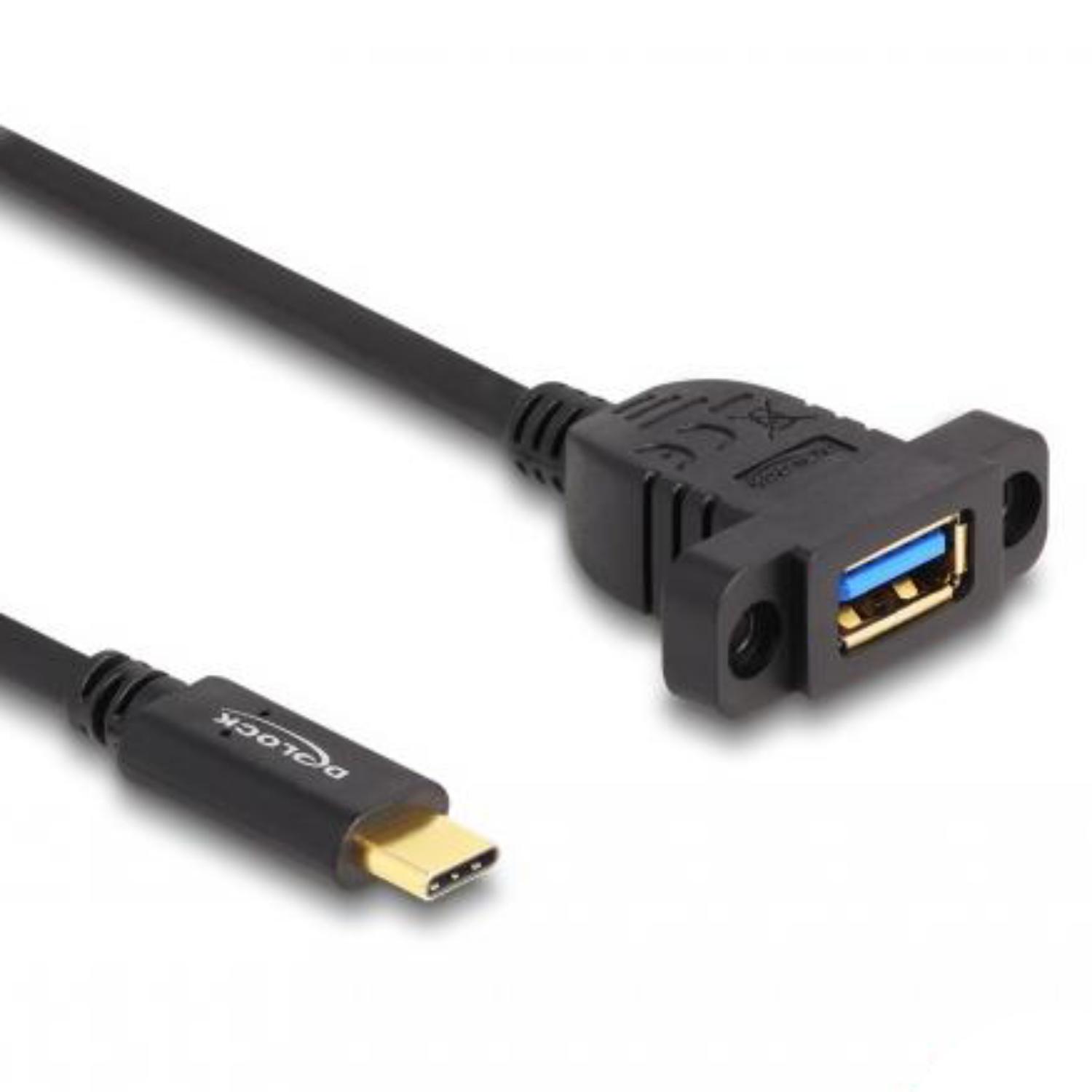 Delock USB Type-C™ zu Type-A, 1 m.