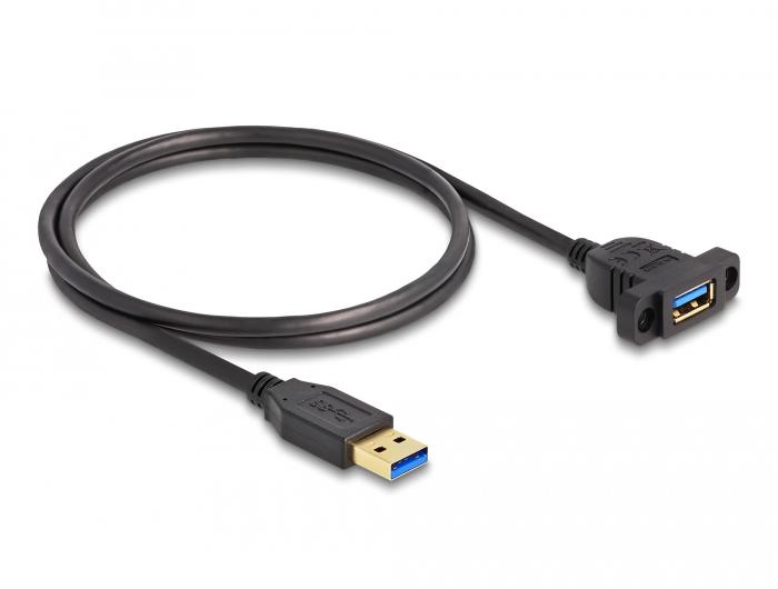 Delock SuperSpeed USB 5 Gbps (USB 3.2 Gen 1) Kabel USB Typ-A Stecker zu Bu - Delock