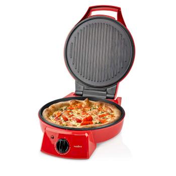 Pizzabäcker und Grill 30 cm einstellbare Temperatur 1800 W - Nedis