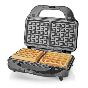 Multi-Grill Grill / Sandwich / Waffel 900 W 28 x 15 cm - Nedis