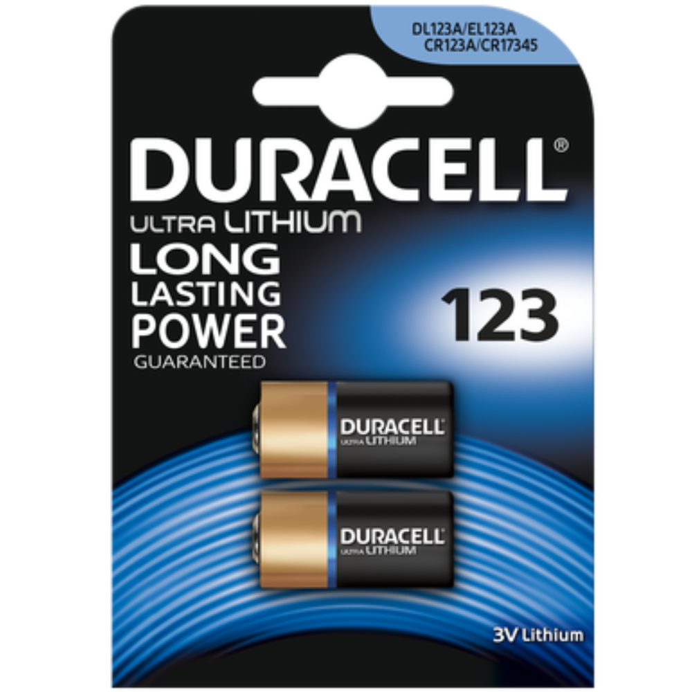 Duracell Lithium CR123 3V Blister 2