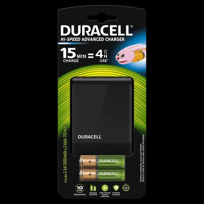 Duracell Ladegerät Cef27 inkl. 2 x AA1300 & 2x AAA750 - Duracell