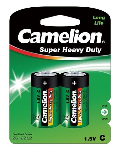 Camelion Green Zinc C/R14 Blister 2 - Camelion