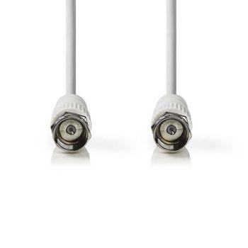 Satelliten- und Antennenkabel F-Male F-Male Vernickelt 75 Ohm - Nedis