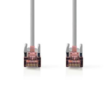 CAT6 Netzwerkkabel RJ45 Male RJ45 Male S/FTP 3,00 m Rund LSZH - Nedis